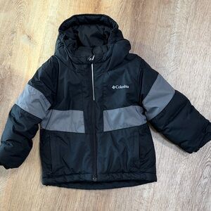 Columbia Kids Black and Gray Jacket